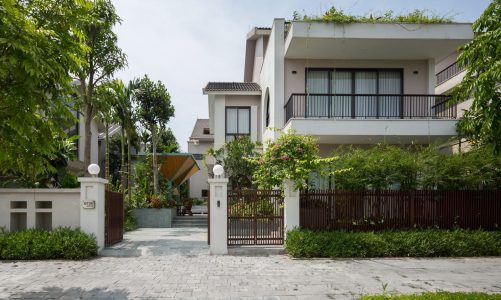 Ngẩn ngơ trước vẻ đẹp của căn villa tại mảnh đất thủ đô